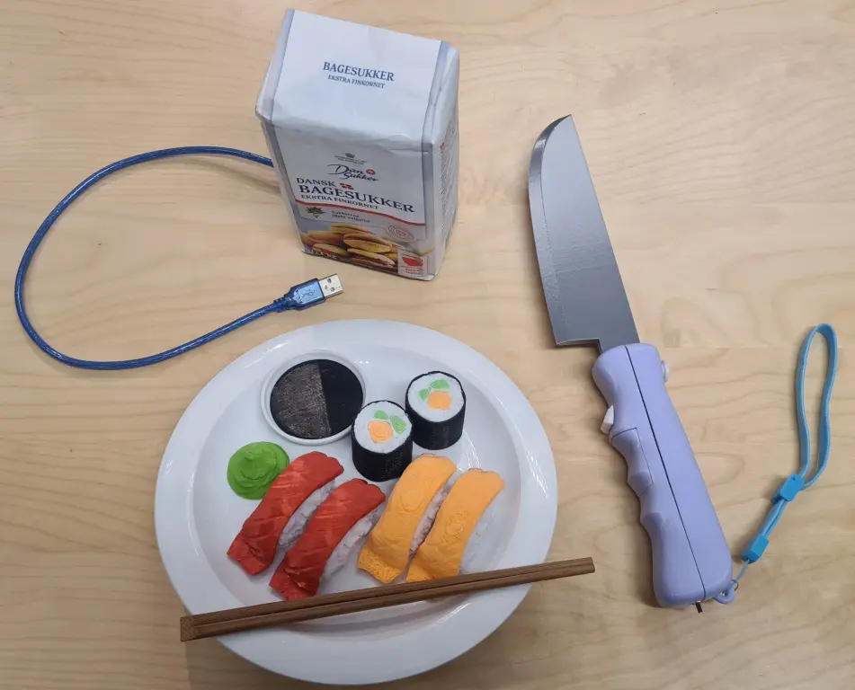 Motion controller for Overcooked!